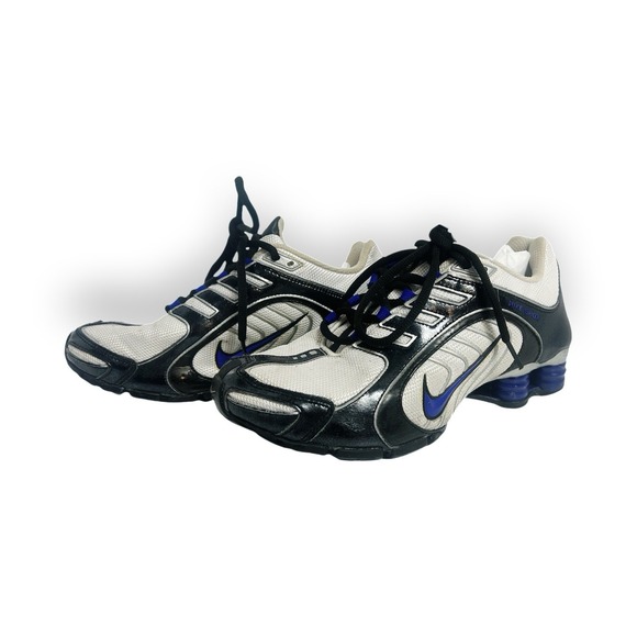 Nike Shoes - Nike Women's Shox Navina 356918 150 White Concord Purple Black Size 7.5